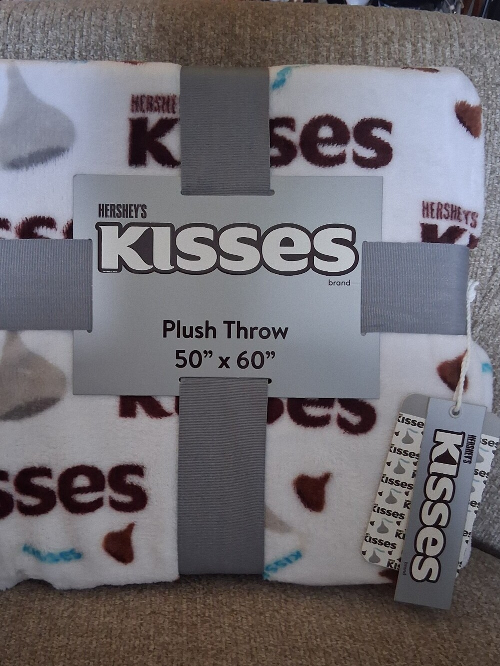 Hershey Kisses Plush Throw